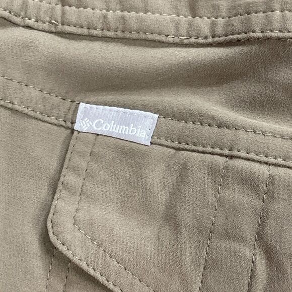 Columbia Sportswear Omni-Shield Hiking Pants Womens 6 Green Stretch Outdoor - Picture 8 of 15